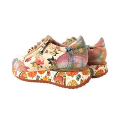 Laura Vita Limited Sneaker Delphine 06 SL6006-A6BS25 Beige - 3667492015720