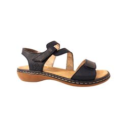 Rieker Sandaal  659C7-16 Blauw Zacht Voetbed - 4061811988860