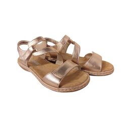 Rieker Sandaal 659C7-89 Metallic Zacht Voetbed - 4061811874934