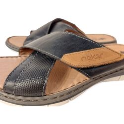 Rieker Slipper 25151-14 Blauw - 4061811989850