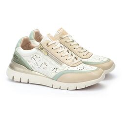 Pikolinos Sneaker Cantabria W4R 6622C2 Off White Groen Combi - 8445442455292