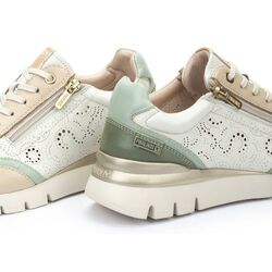 Pikolinos Sneaker Cantabria W4R 6622C2 Off White Groen Combi - 8445442455292