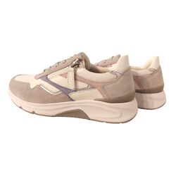 Gabor Rollingsoft Sneaker 86.896.53 Wit Lichtgrijs Pastel - 4068283684740