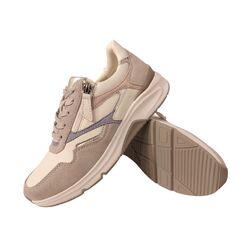 Gabor Rollingsoft Sneaker 86.896.53 Wit Lichtgrijs Pastel - 4068283684740