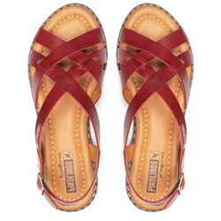 Pikolinos Sandaal Algar W0X 0556ST Rubi Rood - 8445442488344