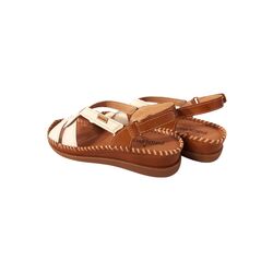 Pikolinos Sandaal Cadaques W8K 1839C2 Nata Wit Bruin Combi - 8445442662317