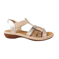 Rieker Sandaal 65918-91 Metallic - 4066707197616