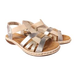 Rieker Sandaal 65918-91 Metallic - 4066707197616