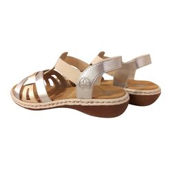 Rieker Sandaal 65918-91 Metallic - 4066707197616