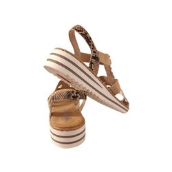 Rieker Sandaal V0649 20 Beige Combi - 4061811989591