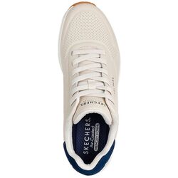 Skechers Sneaker 183007 NTBL UNO Tailored Natural Blauw - 198739410167