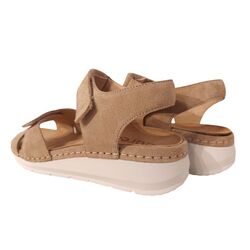 Durea Sandaal 7432 035 2067 Licht Taupe Wijdte H - 8721149462772