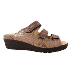 Durea Slipper 7369 047 1423 Taupe Wijdte J - 8721149118891