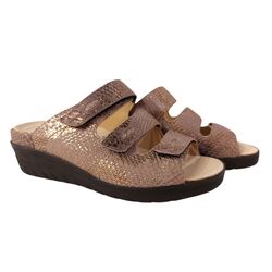 Durea Slipper 7369 047 1423 Taupe Wijdte J - 8721149118891