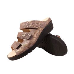 Durea Slipper 7369 047 1423 Taupe Wijdte J - 8721149118891