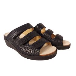 Durea Slipper 7369 047 2003 Blauw Wijdte J - 8721149430269