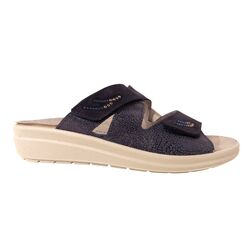 Rohde Slippers 5729 Blauw Verwisselbaar Voetbed - 4064304282889