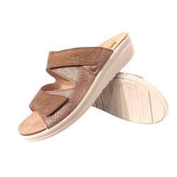 Rohde Slippers 5729 Earth Taupe Verwisselbaar Voetbed - 4064304282988