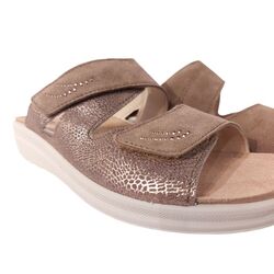Rohde Slippers 5729 Earth Taupe Verwisselbaar Voetbed - 4064304282988