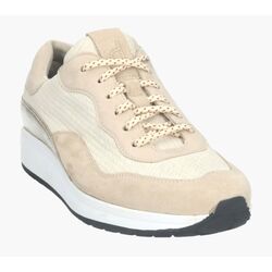 Durea Sneaker 6319 609 2047 Licht Taupe Ivoor Wijdte M - 8721149434014
