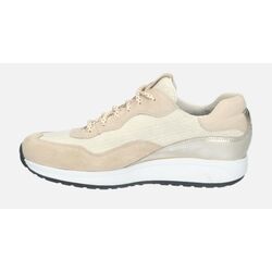 Durea Sneaker 6319 609 2047 Licht Taupe Ivoor Wijdte M - 8721149434014