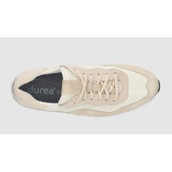 Durea Sneaker 6319 609 2047 Licht Taupe Ivoor Wijdte M - 8721149434014