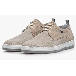 Floris van Bommel Veterschoen De Dijker 03.11 SFM-30309-22-02 LightBrown H - 8720244893535
