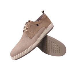 Floris van Bommel Veterschoen De Dijker 03.11 SFM-30309-22-02 LightBrown H - 8720244893535