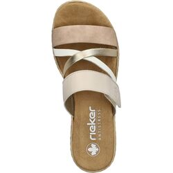 Rieker Slipper V3652-94 Multi Beige Zacht Voetbed - 4061811363681