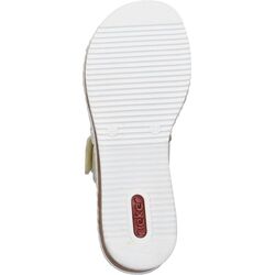 Rieker Slipper V3652-94 Multi Beige Zacht Voetbed - 4061811363476