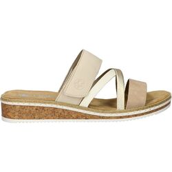 Rieker Slipper V3652-94 Multi Beige Zacht Voetbed - 4061811363681