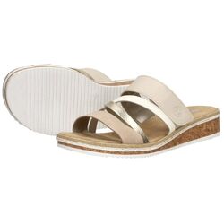 Rieker Slipper V3652-94 Multi Beige Zacht Voetbed - 4061811363681