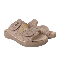 Rohde Slippers 5224 Elfenbein Licht Ivoor Verwisselbaar Voetbed - 4064304435629