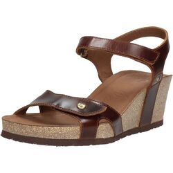 Panama Jack Sandaal Julia Clay B1 Pull-Up Cuero Bark Bruin - 8433991586451