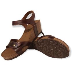 Panama Jack Sandaal Julia Clay B1 Pull-Up Cuero Bark Bruin - 8433991586451