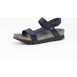 Panama Jack Sandaal Selma Basics B1 Nubuck Marino Navy Blauw - 8434823727035