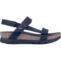 Panama Jack Sandaal Selma Basics B1 Nubuck Marino Navy Blauw - 8434823727035