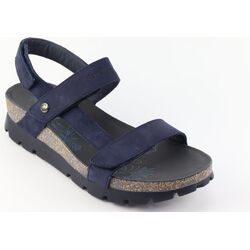 Panama Jack Sandaal Selma Basics B1 Nubuck Marino Navy Blauw - 8434823727035