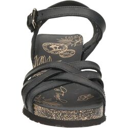 Panama Jack Sandaal Vera Basics B1 Napa Grass Negro Zwart - 8433991592698