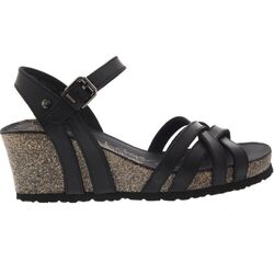 Panama Jack Sandaal Vera Basics B1 Napa Grass Negro Zwart - 8433991592698