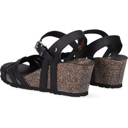 Panama Jack Sandaal Vera Basics B1 Napa Grass Negro Zwart - 8433991592698