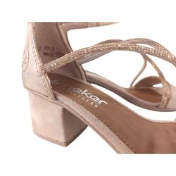 Rieker Sandaal 64654-60 Beige Goud - 4066707999234