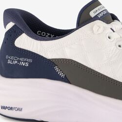 Skechers Instapper Hands-Free Slip-Ins Contour Foam 150404/WNV White Navy - 197976722927