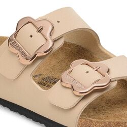 Birkenstock Slipper Arizona Flower Buckle Kids 1030419 Sandcastle Smal - 4067707383238