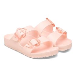 Birkenstock Slipper Arizona Flower Buckle Kids 1031271 Light Rose Smal - 4067707627608