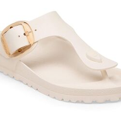 Birkenstock Slipper Gizeh Big Buckle EVA 1031366 Eggshell Normaal - 4067707652242