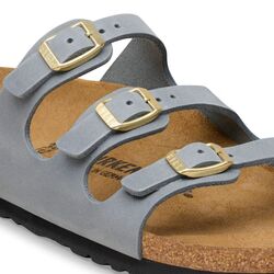 Birkenstock Slippers Florida 1031891 Basalt Gray Smal - 4067707846320