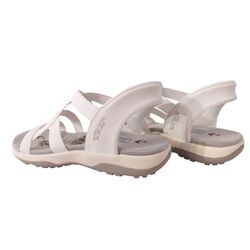 Skechers Sandaal Slip-Ins Reggae Slim Stretch Flex 163460/WHT Wit - 197627524535