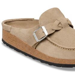 Birkenstock Slipper Buckley Braided 1031455 Taupe Smal - 4067707670581