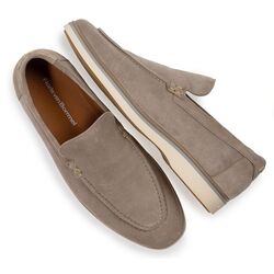 Floris van Bommel Mocassin Instapper SFM-40023-22-01 LightBrown Zand - 8720244938281